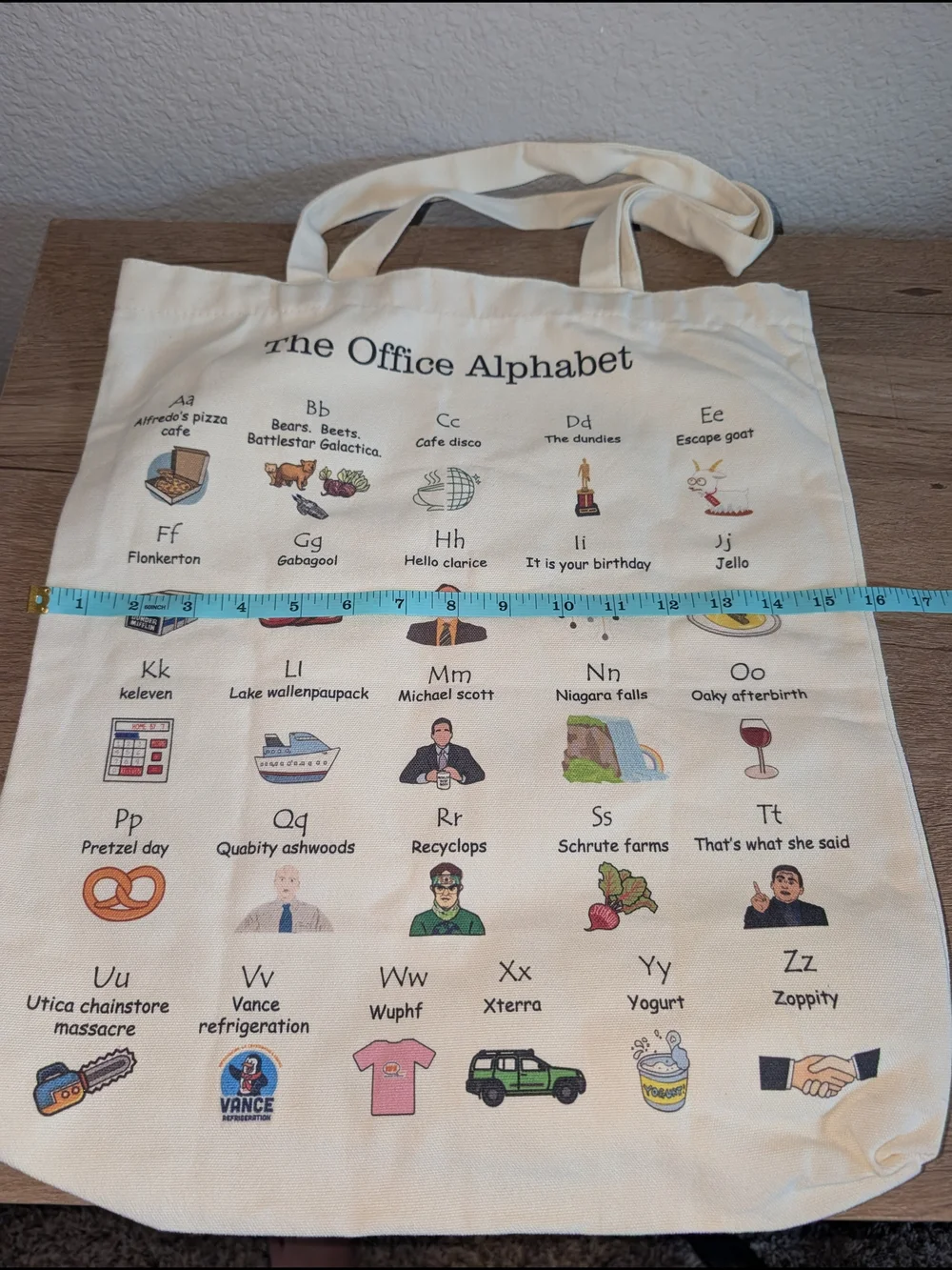 N/A canvas tote